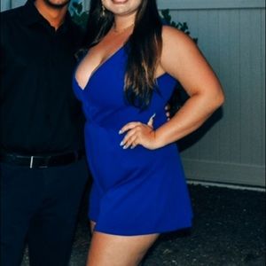 Blue Romper Size Large